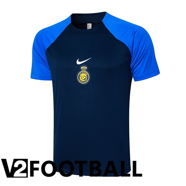 Al-Nassr FC Training T Shirt Blue Royal 2024/2025