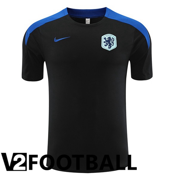 Netherlands Training T Shirt Black 2024/2025