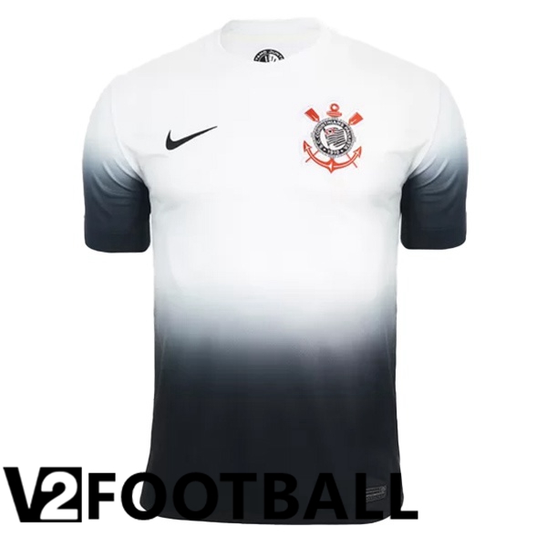 Corinthians Home Soccer Shirt White 2024/2025