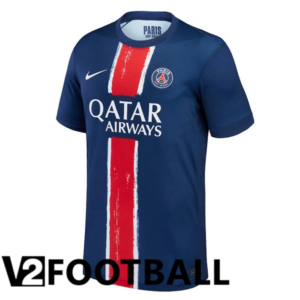 Paris PSG Home Soccer Shirt Blue Royal 2024/2025