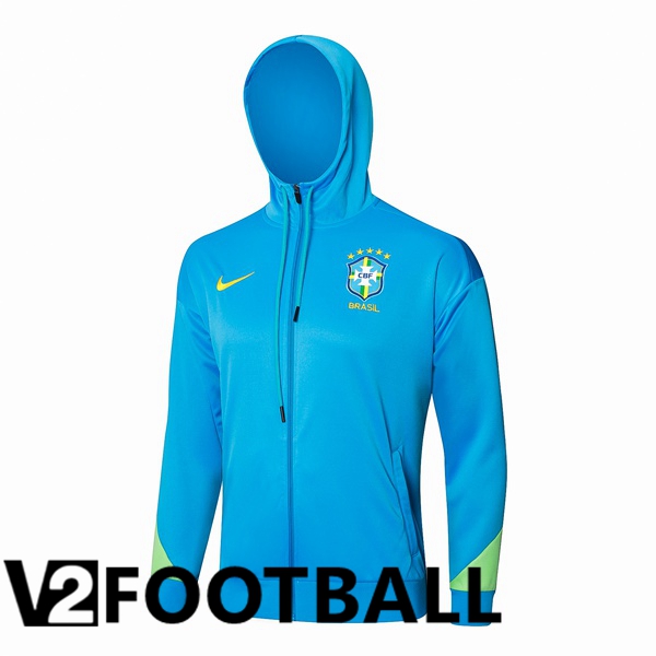 Brazil Windbreaker Blue 2024/2025