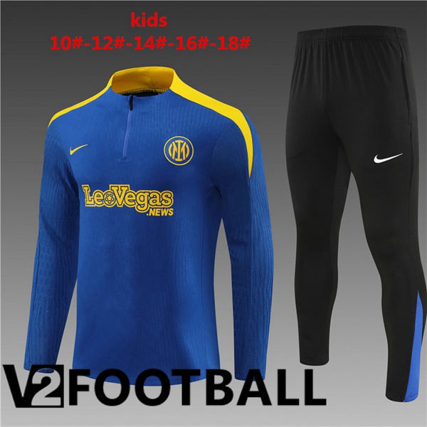 Inter Milan Kids kit Training TracksuitBlue 2024/2025