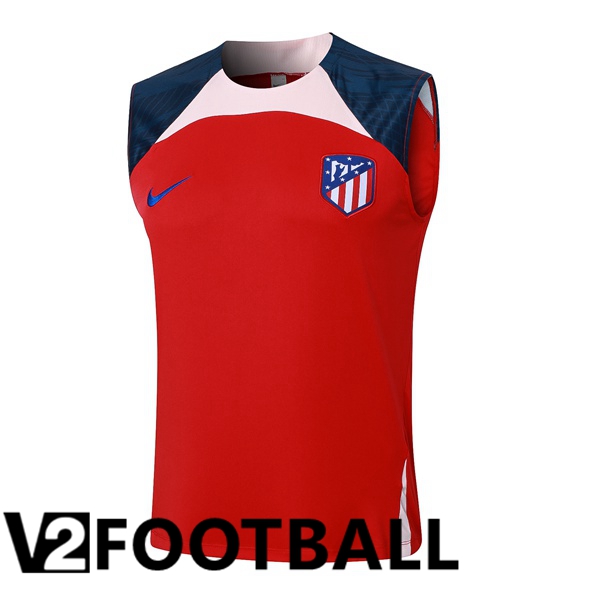 Atletico Madrid Soccer Vest Red 2024/2025