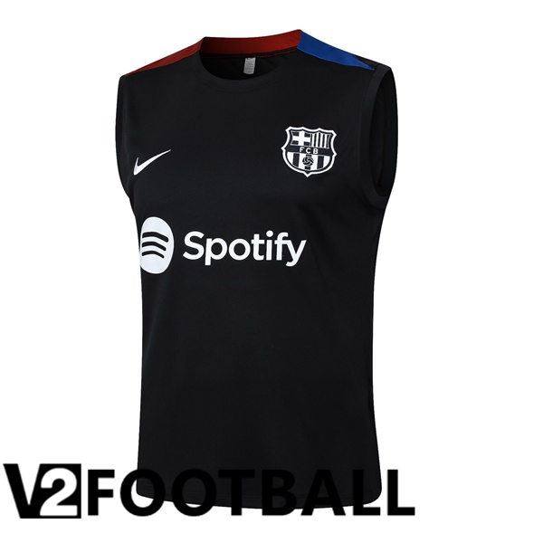 FC Barcelona Soccer Vest Black 2024/2025