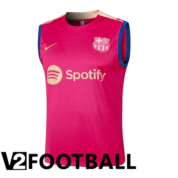 FC Barcelona Soccer Vest Pink 2024/2025