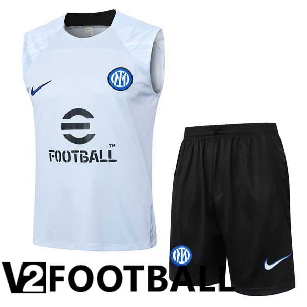 Inter Milan Soccer Vest + Shorts Blue 2024/2025