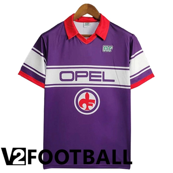 ACF Fiorentina Retro Home Soccer Shirt 1984/1985