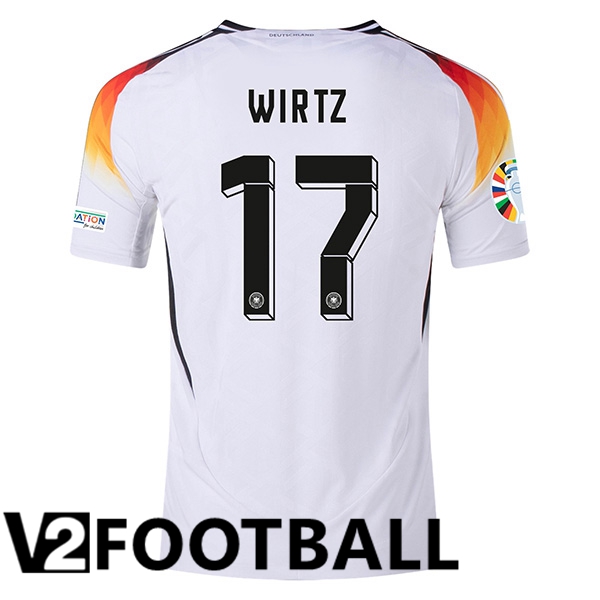 Germany (WIRTZ 17) Home Soccer Shirt 2024/2025
