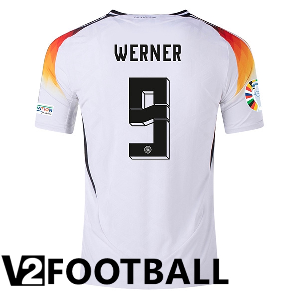 Germany (WERNER 9) Home Soccer Shirt 2024/2025