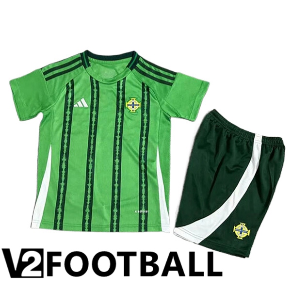 North Ireland Kids Home Soccer Shirt 2024/2025