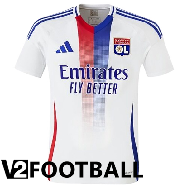 lyon Home New Soccer Shirt 2024/2025