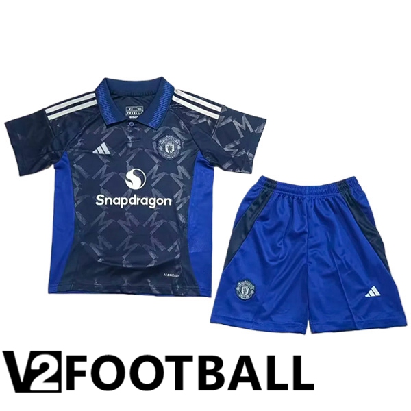 Manchester United Kids Away Soccer Shirt 2024/2025