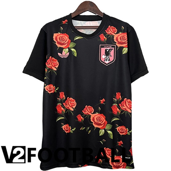 Japan Special Edition Soccer Shirt Black/Red 2024/2025