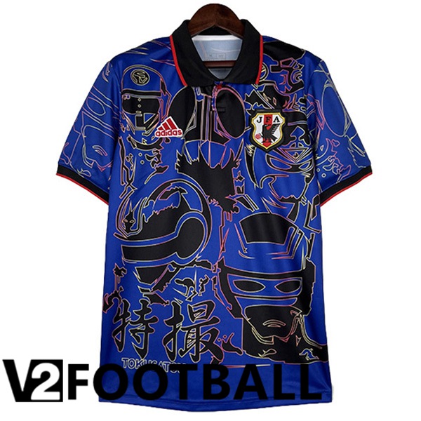 Japan Special Edition Soccer Shirt Blue Marine 2024/2025