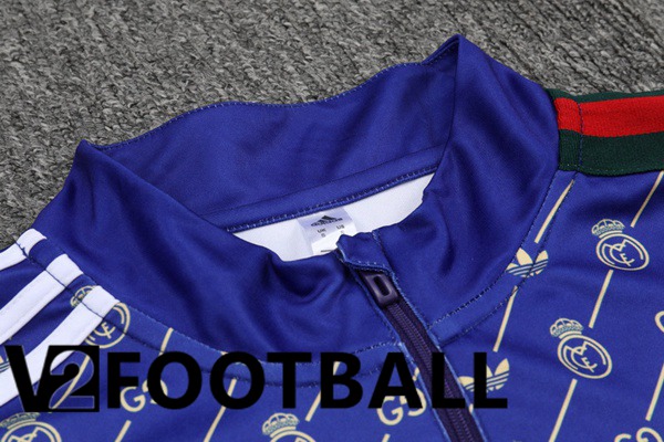 Real Madrid kit Training Tracksuit Blue 2024/2025