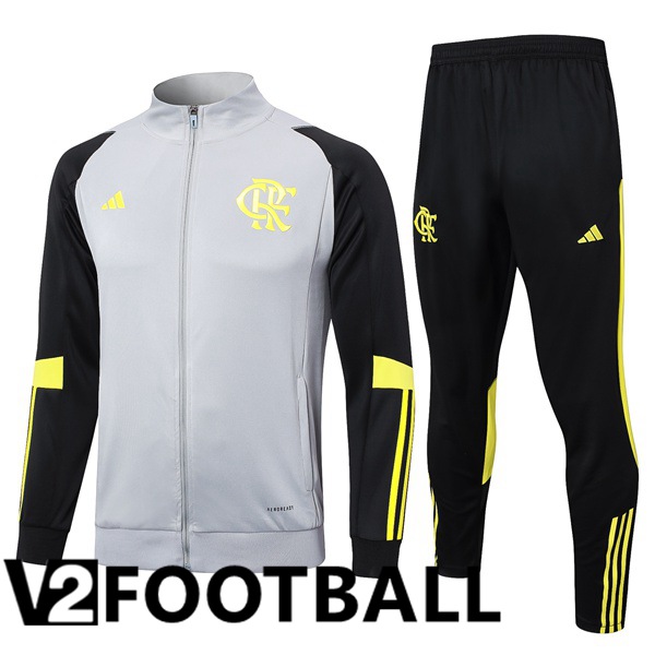 Flamengo Training Jacket Suit Grey 2024/2025