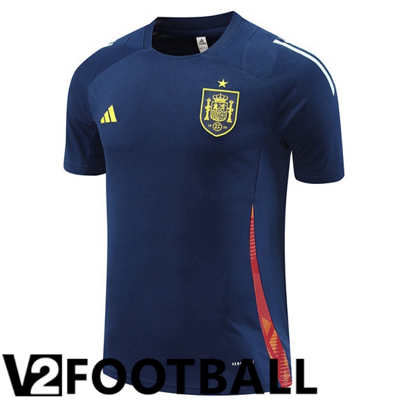 Spain Training T Shirt Blue Royal 2024/2025
