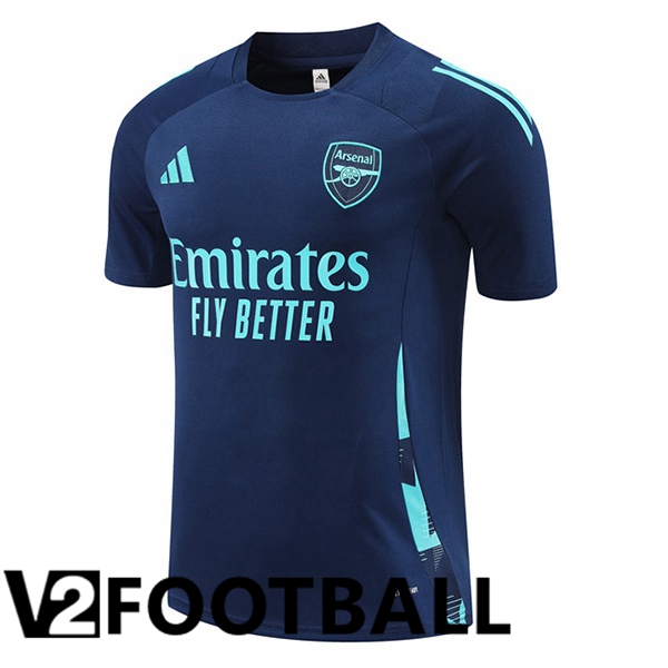 Arsenal Training T Shirt Blue Royal 2024/2025