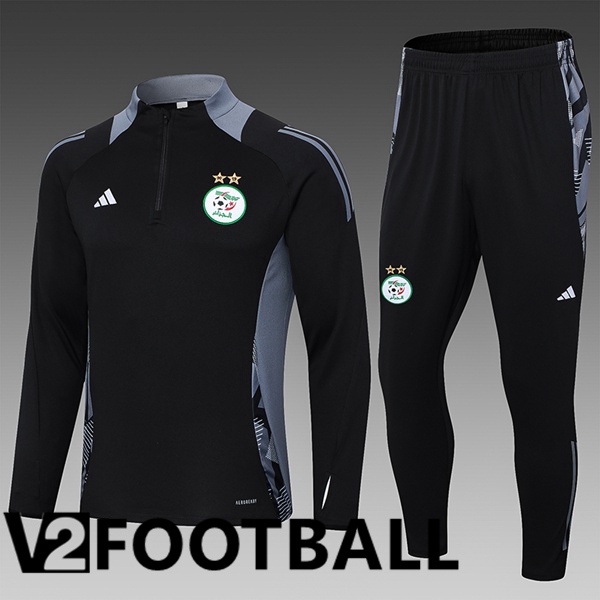 Algeria Kids kit Training Tracksuit Black 2024/2025
