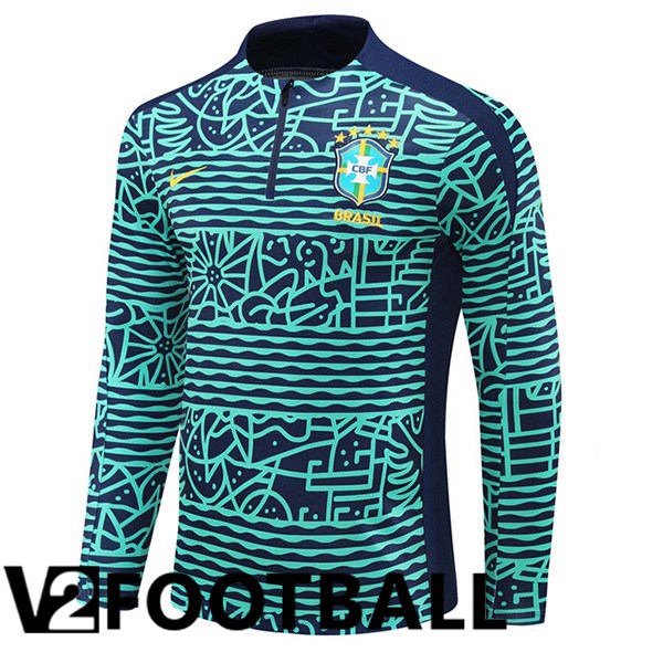 Brazil Training Sweatshirt Green 2024/2025