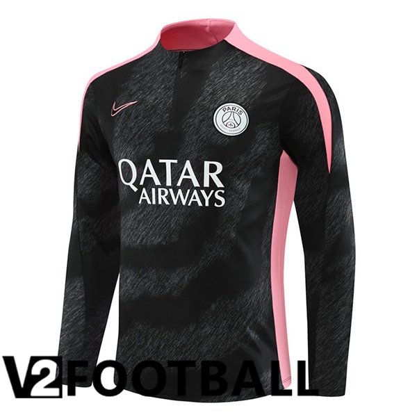 Paris PSG Training Sweatshirt Black 2024/2025