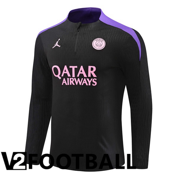 JORDAN Paris PSG Training Sweatshirt Black 2024/2025