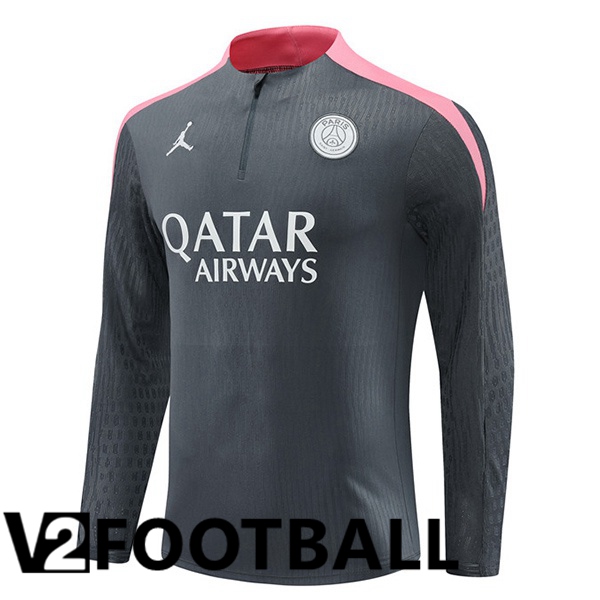 JORDAN Paris PSG Training Sweatshirt Grey 2024/2025