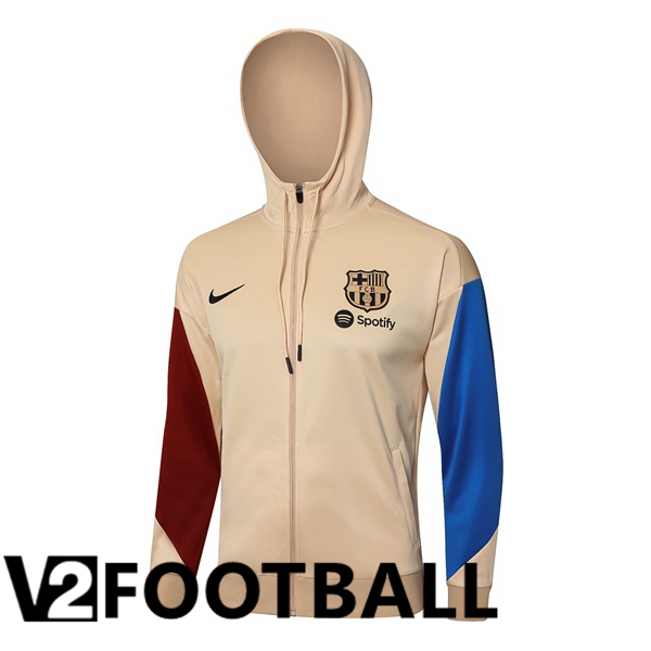 FC Barcelona Training Sweatshirt Hoodie Yellow 2024/2025