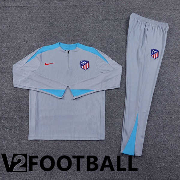 Atletico Madrid kit Training Tracksuit Grey 2024/2025