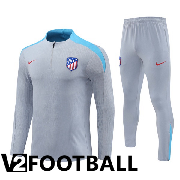 Atletico Madrid kit Training Tracksuit Grey 2024/2025