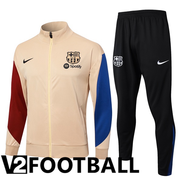 FC Barcelona Training Jacket Suit Yellow 2024/2025