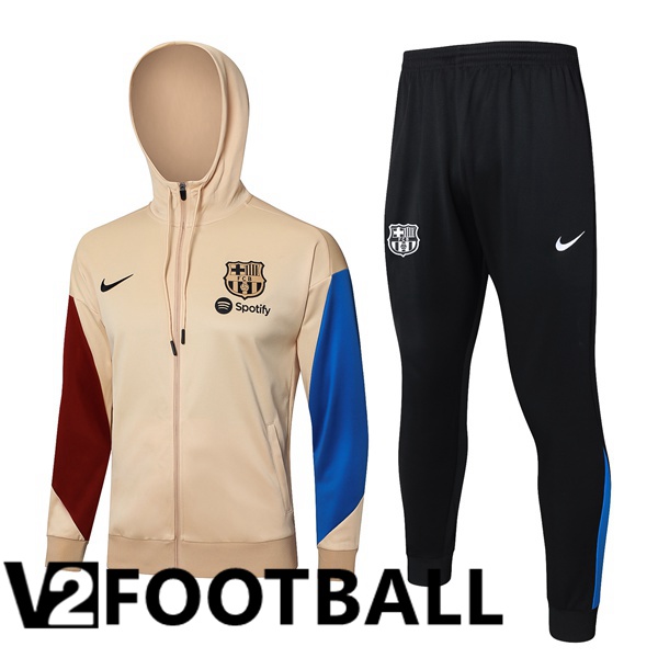 FC Barcelona Training Sweatshirt Hoodie Yellow 2024/2025
