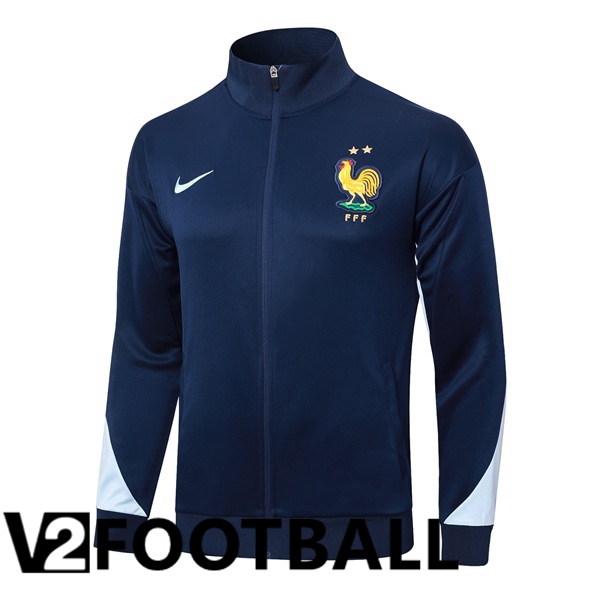 France Training Jacket Blue Royal 2024/2025