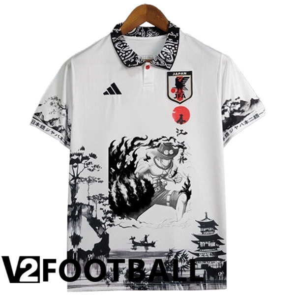 Japan Soccer Shirt Special Edition White/Black 2024/2025