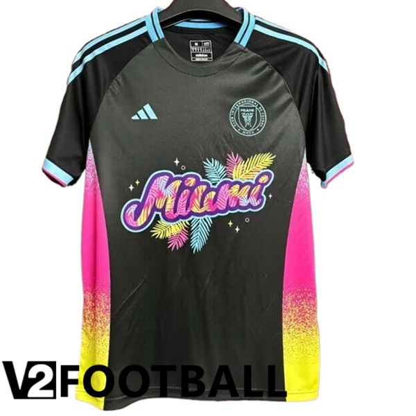 Inter Miami CF Soccer Shirt Special Edition Black 2024/2025