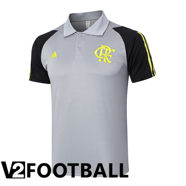 Flamengo Soccer Polo Grey 2024/2025