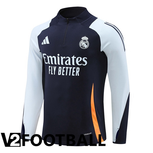 Real Madrid Training Sweatshirt Blue Royal 2024/2025