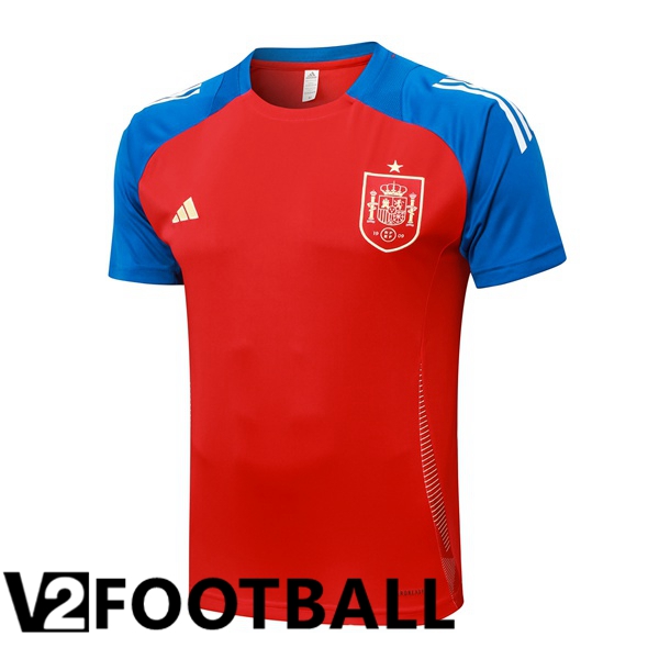 Spain Training T Shirt Red 2024/2025