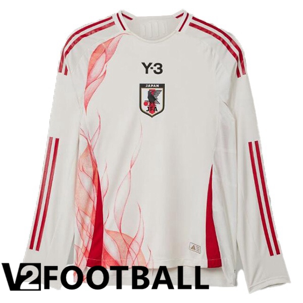 Japan Home Soccer Shirt Long sleeve Blue 2024/2025