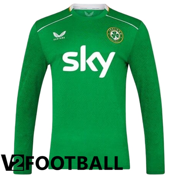 Ireland Long sleeve Home New Soccer Shirt 2024/2025