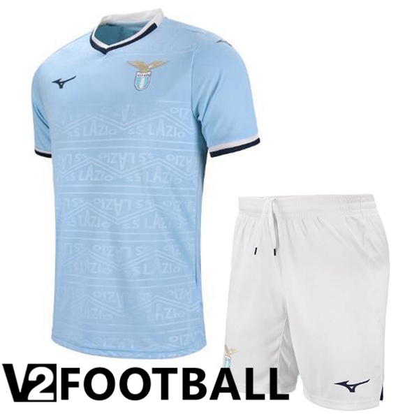 SS Lazio Kids Home Soccer Shirt Blue 2024/2025