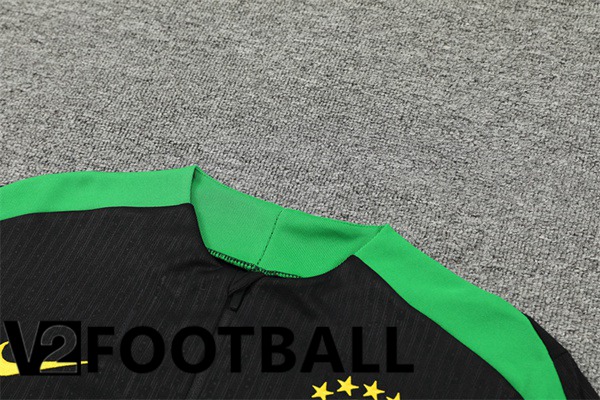 Brazil kit Training Tracksuit Black 2024/2025