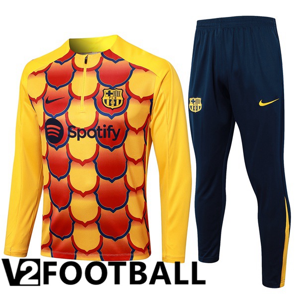 FC Barcelona kit Training Tracksuit Yellow 2024/2025