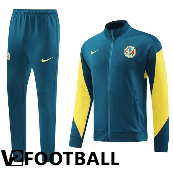 Club America kit Training Jacket Suit Blue 2024/2025