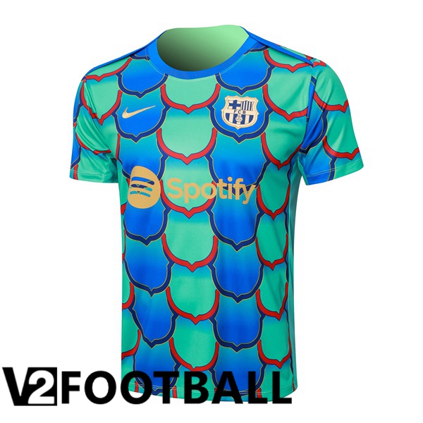 FC Barcelona Training T Shirt Green 2024/2025