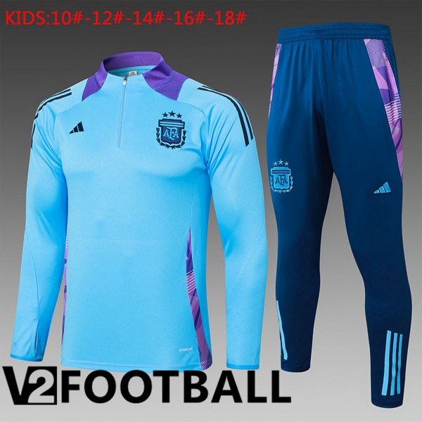 Argentina Kids kit Training Tracksuit Blue 2024/2025