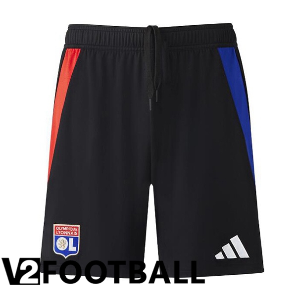 lyon OL Away Soccer Shirt Black 2024/2025