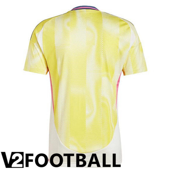 Juventus Away Soccer Shirt Yellow 2024/2025