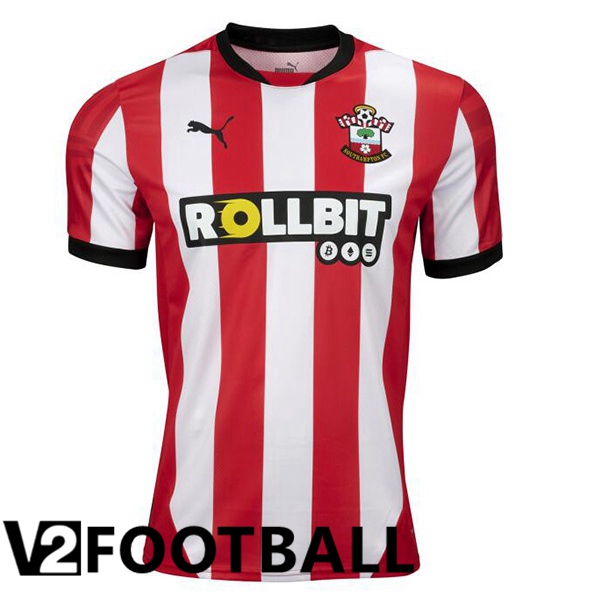 Southampton FC Home Soccer Shirt Red 2024/2025