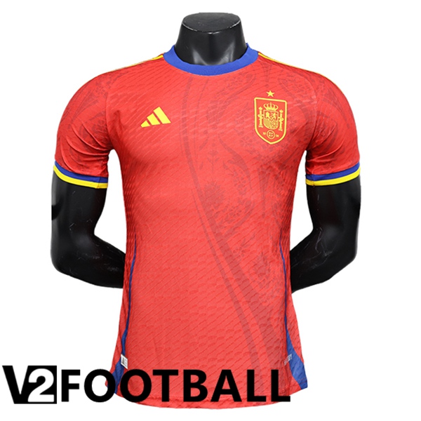 Spain Soccer Shirt Special Edition Red 2024/2025